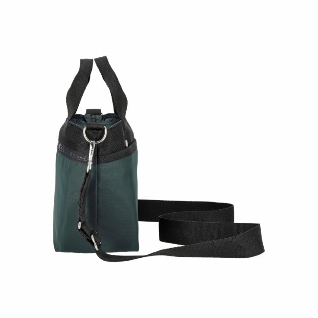 LeSportsac Unisex Bags Small Bucket Tote In Midnight Green/Black - 44039277674798