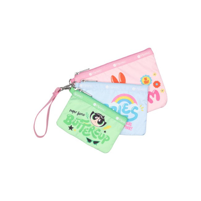 LeSportsac Unisex Pouch Wristlet Pouch Set In Ppg Wristlet - 44842208231726