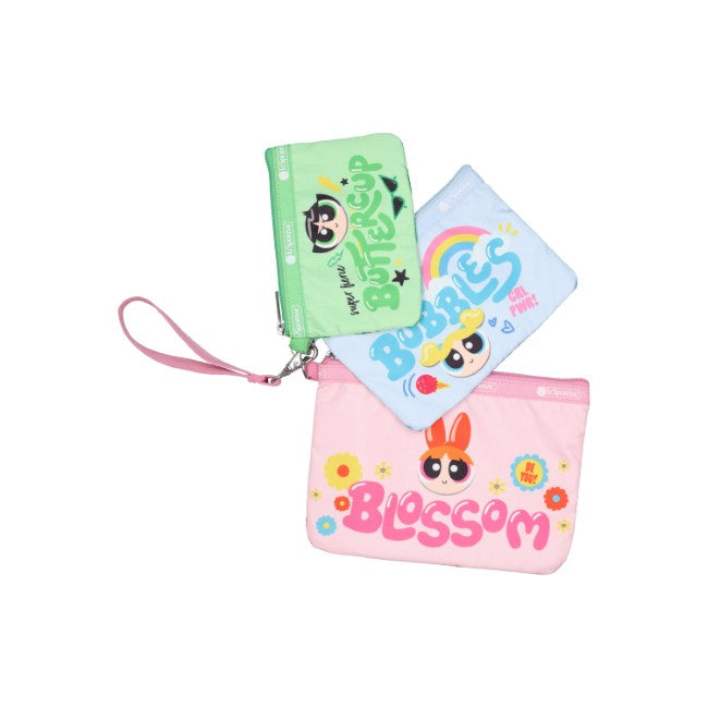 LeSportsac Unisex Pouch Wristlet Pouch Set In Ppg Wristlet - 44842208428334
