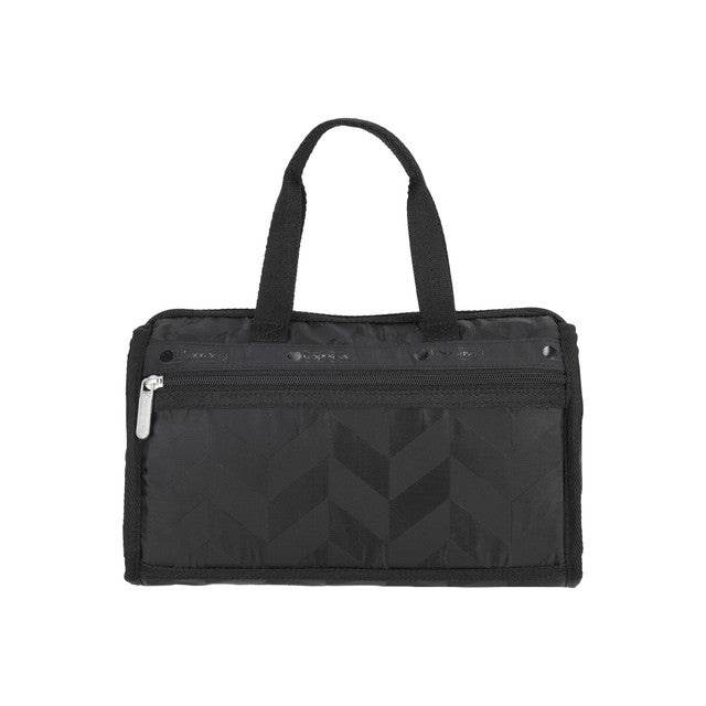 Deluxe Mini Duffel In Herringbone Jacquard - 42071680778542