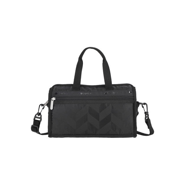 Deluxe Mini Duffel In Herringbone Jacquard - 42071680811310