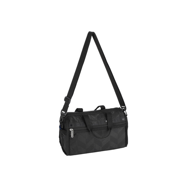 Deluxe Mini Duffel In Herringbone Jacquard - 42071680844078