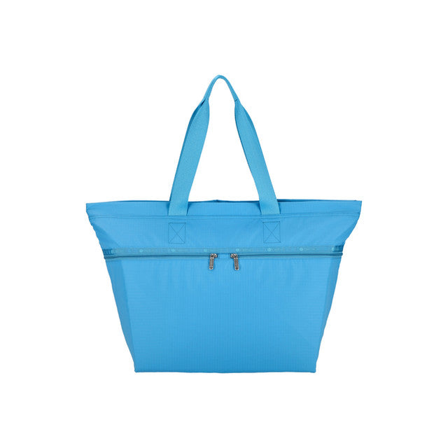 Carlin Zip Top Tote Bag In Vivid Blue - 42071681007918