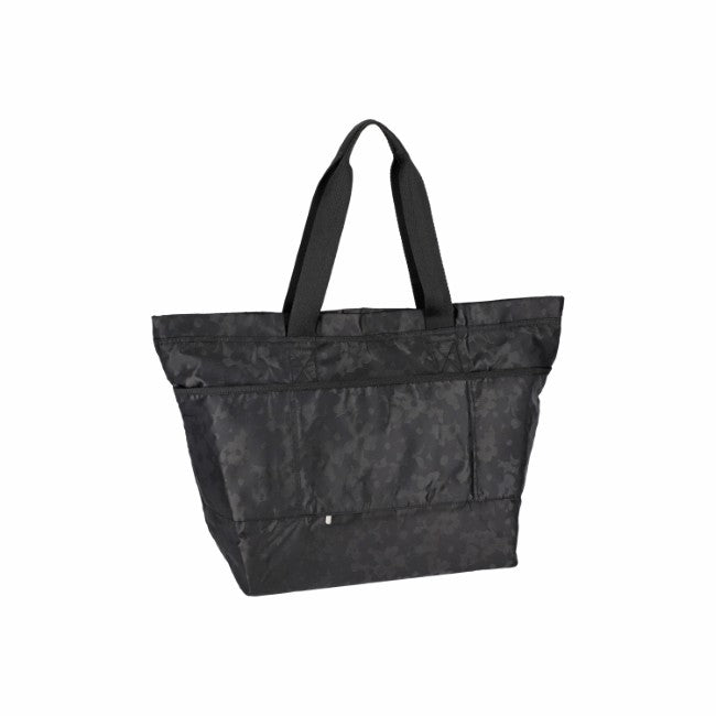 LeSportsac Unisex Carlin Zip Top Tote Bag In Black Floral Jacquard - 42627926556974