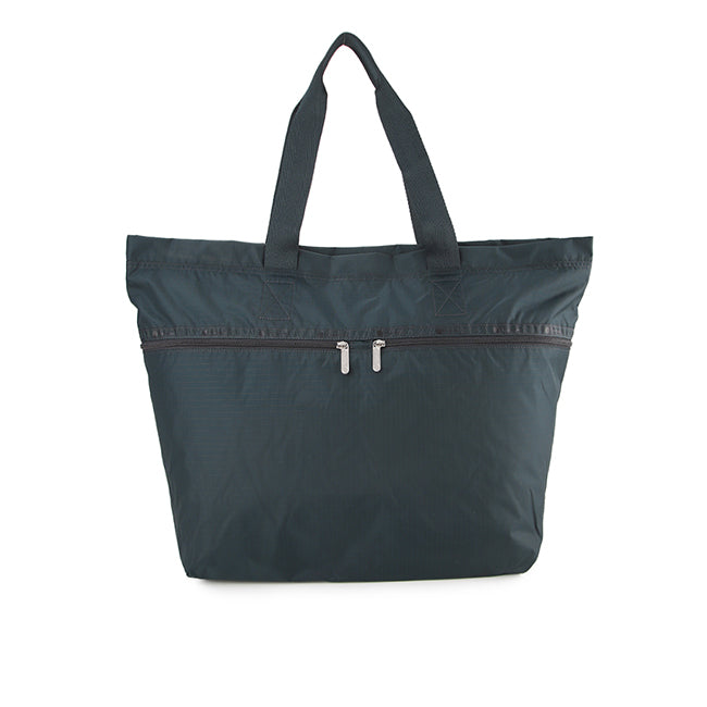 Carlin Zip Top Tote Bag In Midnight Green - 42129383293230
