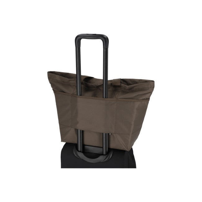 LeSportsac Unisex Carlin Zip Top Tote Bag In Dark Chocolate - 42627926982958