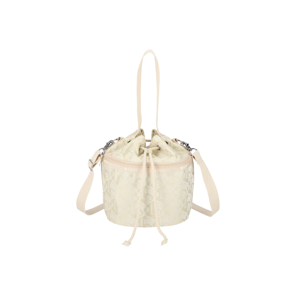 DRAWSTRING BUCKET BAG - 40083715424558