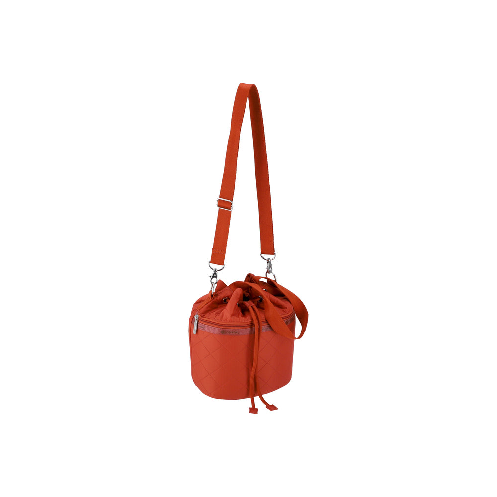 DRAWSTRING BUCKET BAG - 40083624198446