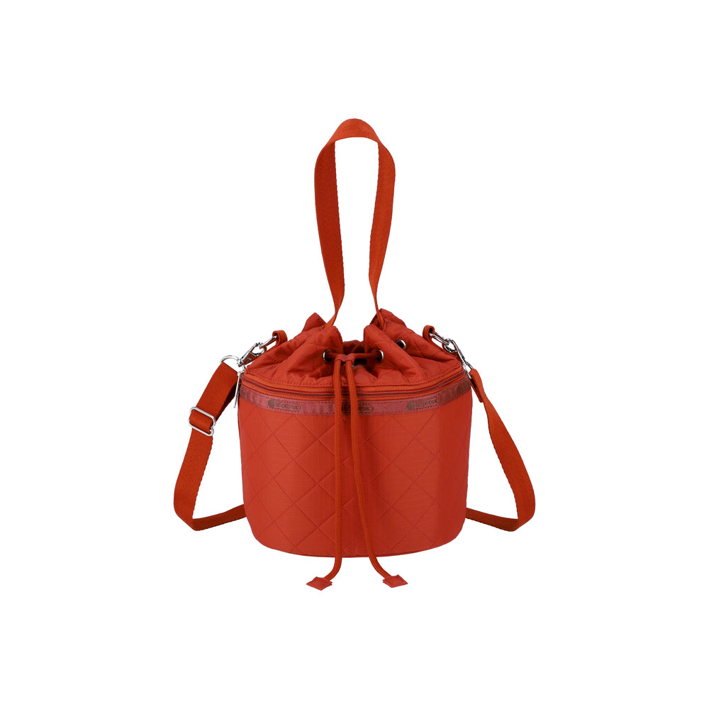 DRAWSTRING BUCKET BAG - 40083624329518