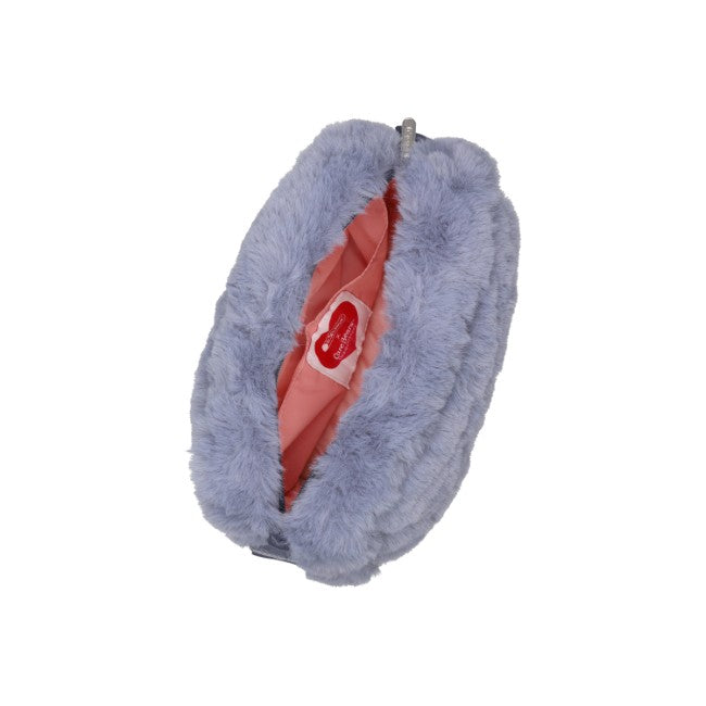 LeSportsac Unisex Puffy Cube Crossbody In Care Bears Fuzzy Gray - 42627929637166