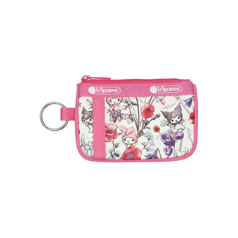 Key Card Holder In My Melody Kuromi Pink - image - 0