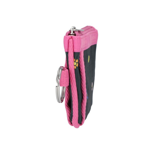 LeSportsac Unisex Wallet Key Card Holder In Miffy Orchard Green/Pink - 44039299268910