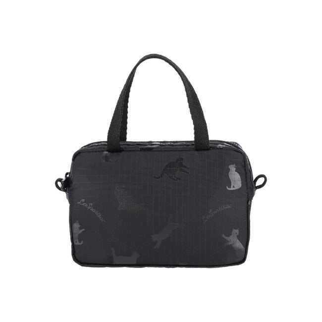 LeSportsac Unisex Micro Bag In Black Cats - 42627929899310