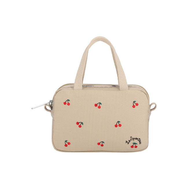 Micro Bag In Cherry Embroidery - 45055207014702