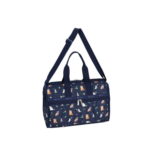 Deluxe Med Weekender In Tropical Meow Cat - 45055207932206
