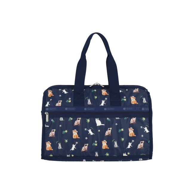 Deluxe Med Weekender In Tropical Meow Cat - 45055208030510