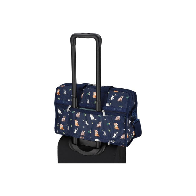 Deluxe Med Weekender In Tropical Meow Cat - 45055208063278