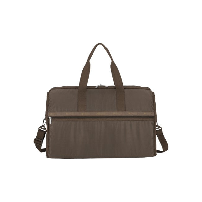 LeSportsac Unisex Deluxe Lg Weekender In Dark Chocolate - 42627931472174