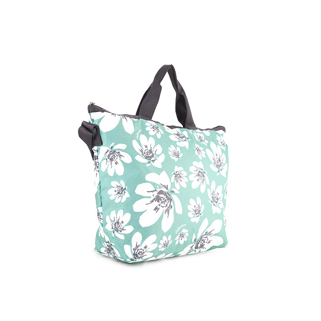 Deluxe Easy Carry Tote In Tropical Garden Green - 42171251523886