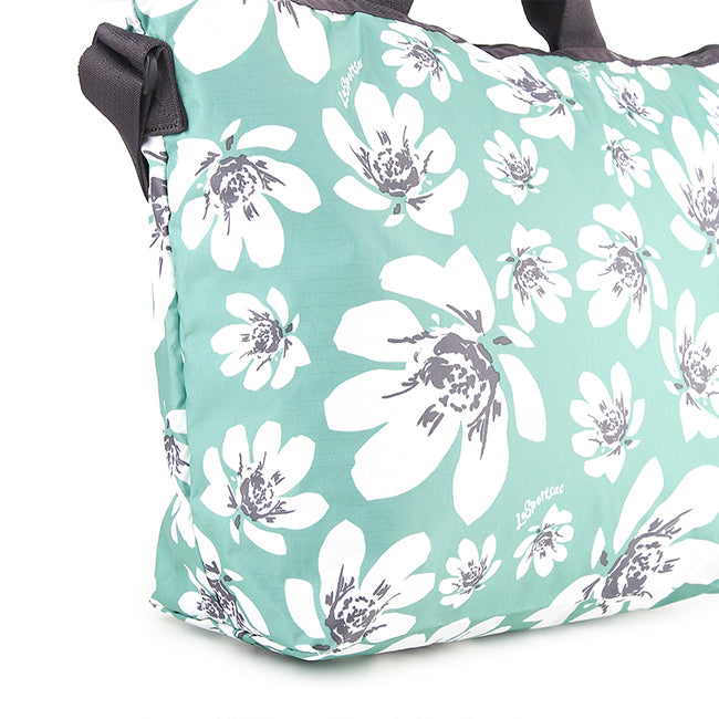 Deluxe Easy Carry Tote In Tropical Garden Green - 42171251589422