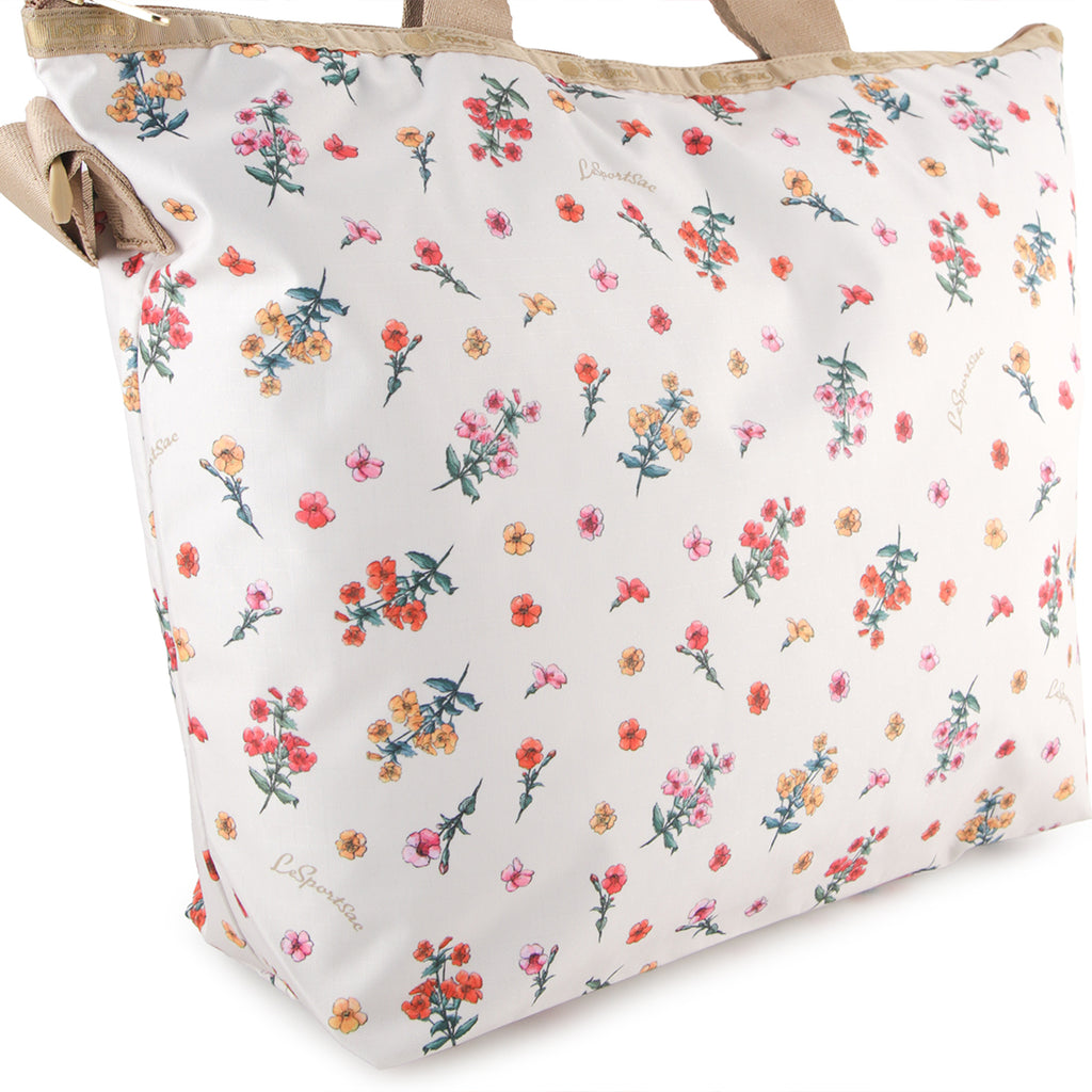 LeSportsac Unisex Deluxe Easy Carry Tote In Dainty Garden - 43367126565166