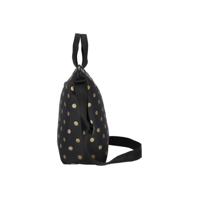 LeSportsac Unisex Bags Deluxe Easy Carry Tote In Gold Glitter Dots - 44039312933166
