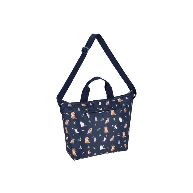 Deluxe Easy Carry Tote In Tropical Meow Cat - 45055207407918