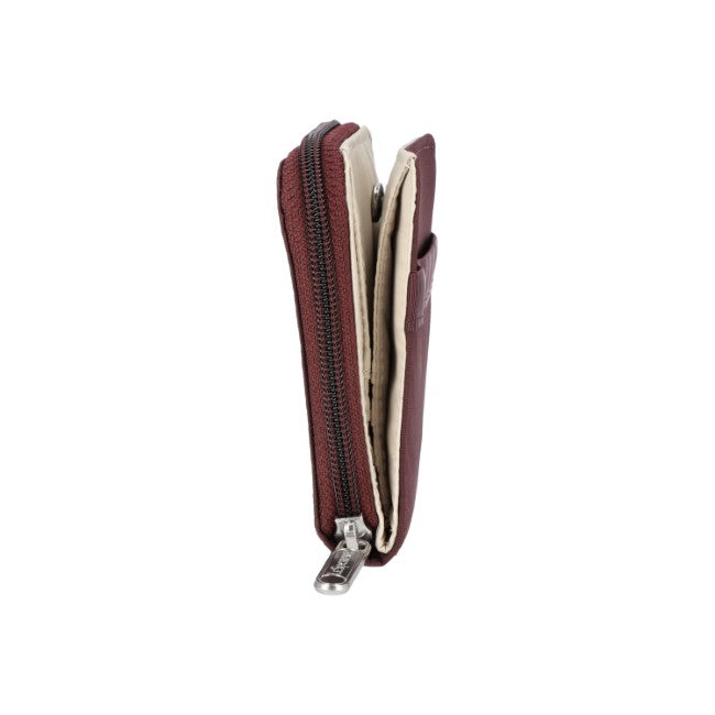 LeSportsac Unisex Wallet Claire In Deep Cherry - 44039322632494