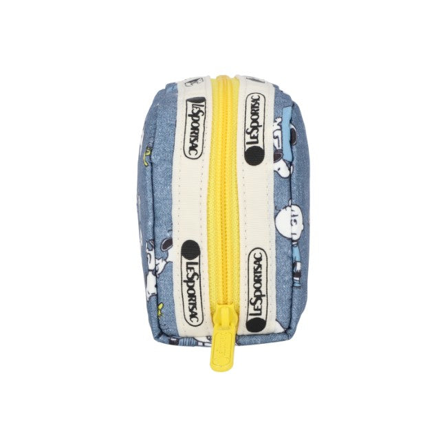 LeSportsac Unisex Pouch Rectangular Cosmetic In Peanuts Happy Pals Acc - 44039334396206