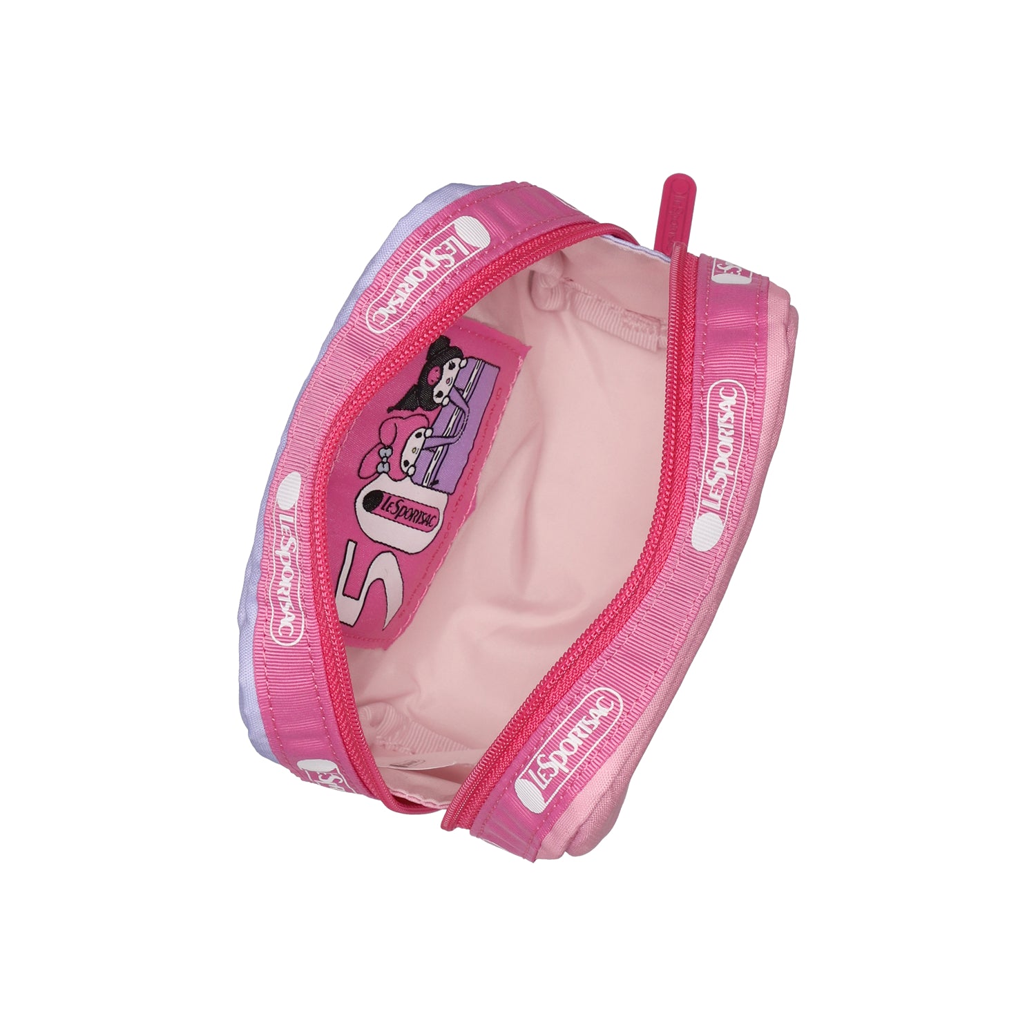★LeSportsac★MY MELODY KUROMI SQUARE COSMETIC POUCH Square Cosmetic In My Melody Kuromi Sq – LeSportSac Indonesia