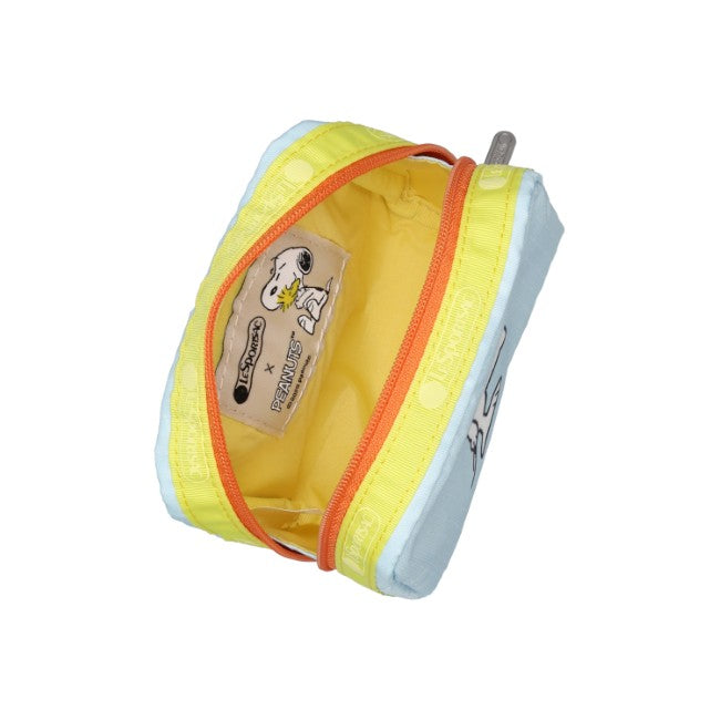 LeSportsac Unisex Pouch Square Cosmetic In Peanuts Snoopy Sq Cosm - 44039347896622
