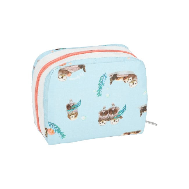 Square Cosmetic In Floating Sea Otters - 45055209210158