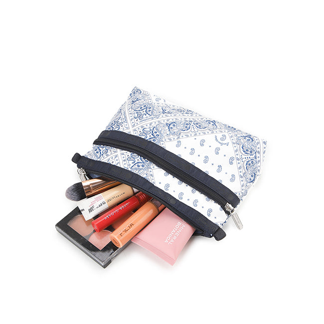 Cosmetic Clutch In Bandanna Breeze - 42171252179246