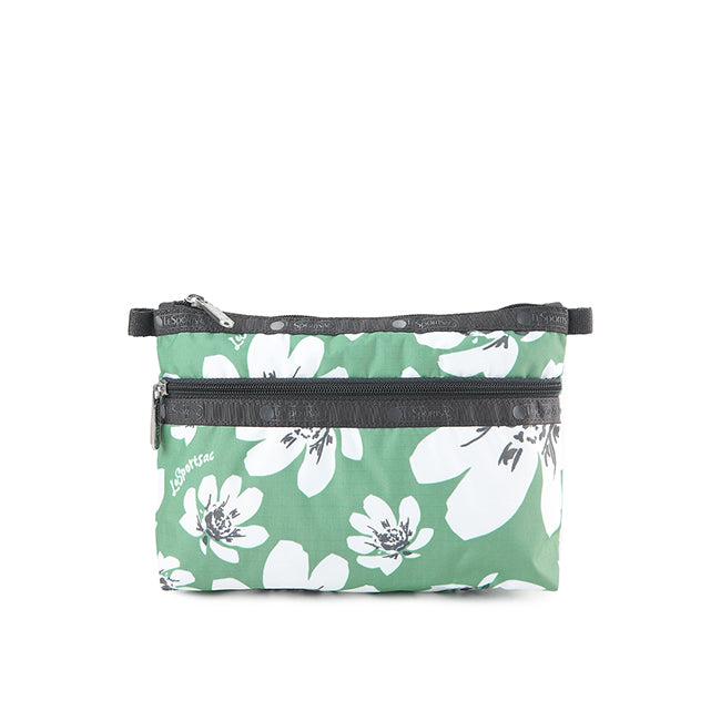 Cosmetic Clutch In Tropical Garden Green - 42171255390510