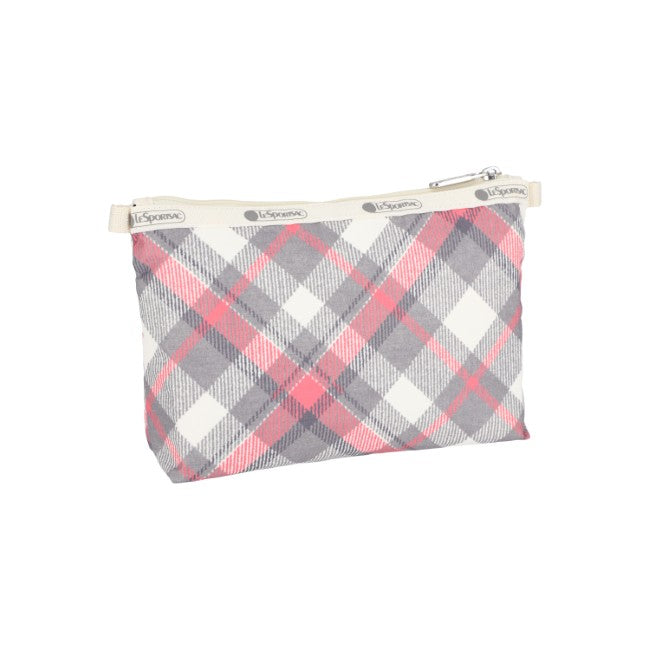 LeSportsac Unisex Cosmetic Clutch In Seamless Tartan - 42627938943278