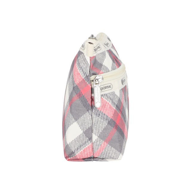 LeSportsac Unisex Cosmetic Clutch In Seamless Tartan - 42627939008814