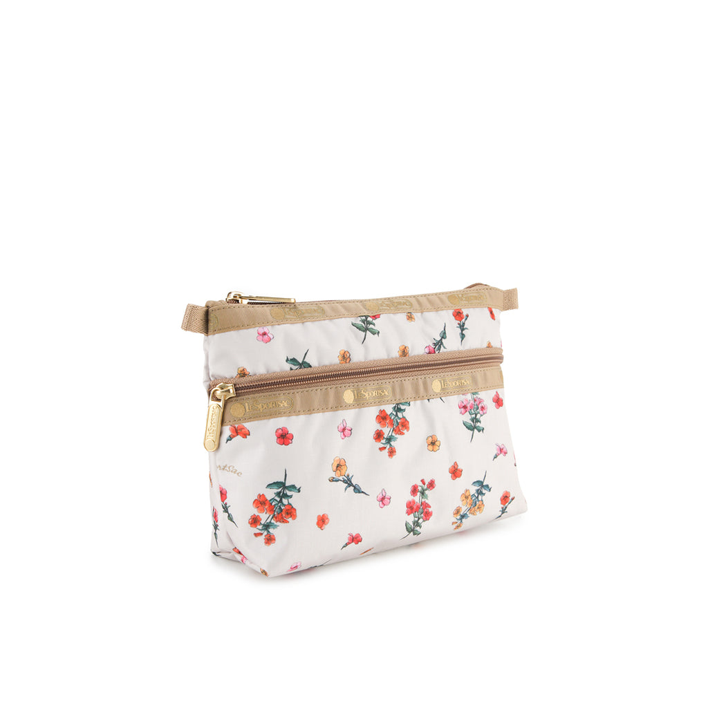LeSportsac Unisex Cosmetic Clutch In Dainty Garden - 43367131611438