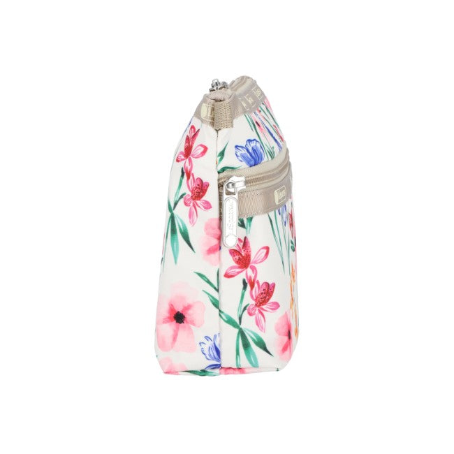 LeSportsac Unisex Pouch Cosmetic Clutch In Watercolor Botanical - 44039351763246