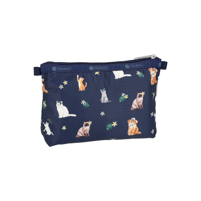 Cosmetic Clutch In Tropical Meow Cat - 45055209603374