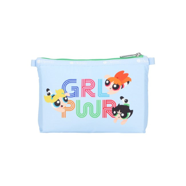 LeSportsac Unisex Pouch Cosmetic Clutch In Ppg Grl Pwr Cosm - 44842213114158