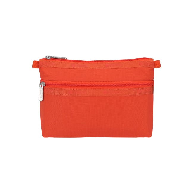 Cosmetic Clutch In Autumn Orange - 46427941699886