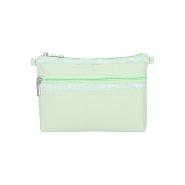 LeSportsac Unisex Cosmetic Clutch In Frosty Green - 42627937435950