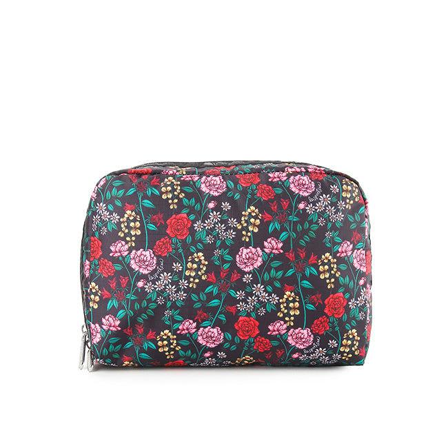 Xl Rectangular Cosmetic In Brilliant Botanical - 41848874795310