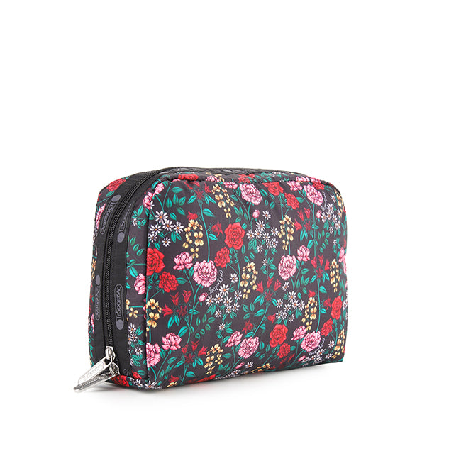 Xl Rectangular Cosmetic In Brilliant Botanical - 41848874828078
