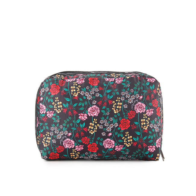 Xl Rectangular Cosmetic In Brilliant Botanical - 41848874860846