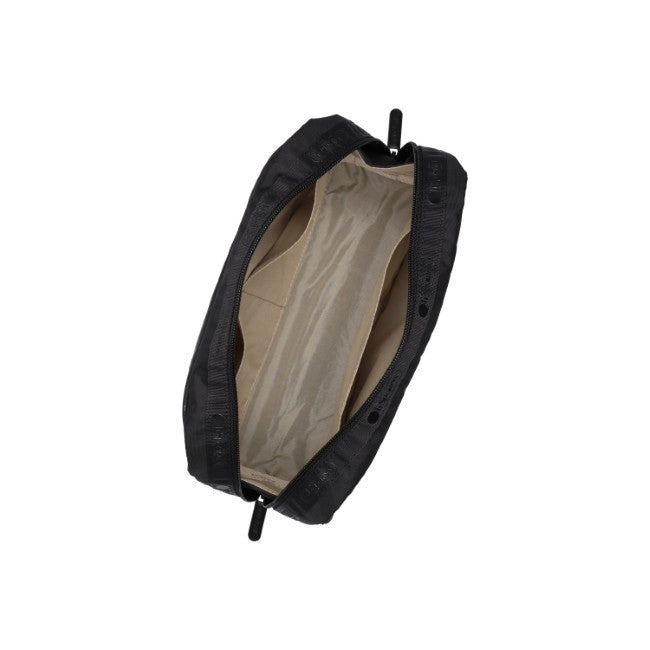 LeSportsac Unisex Xl Rectangular Cosmetic In Black Cats - 42627937632558