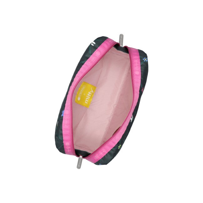 LeSportsac Unisex Pouch Xl Rectangular Cosmetic In Miffy Orchard Green/Pink - 44039366050094