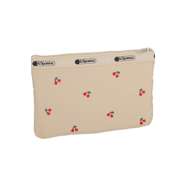 3-Zip Cosmetic In Cherry Embroidery - 45055210455342