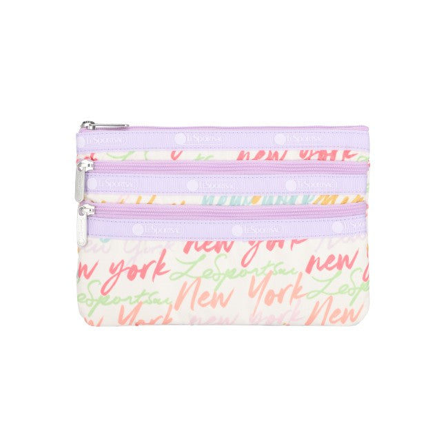 3-Zip Cosmetic In Nyc Script Cream - 45055210520878