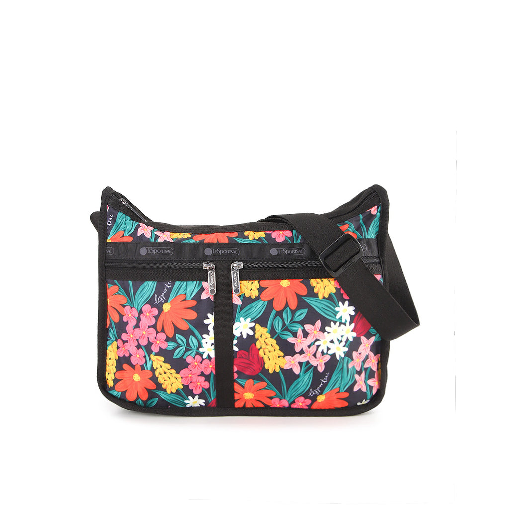 Deluxe Everyday Bag In Bright Garden Blooms - 42129414422830